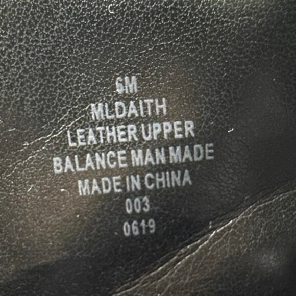 Marc Fisher Daith Black Croc Embossed Leather Pointed Toe Block Heels Boots 6 - Picture 7 of 8